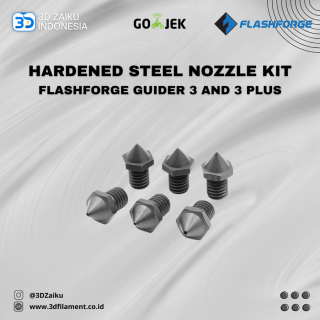 Original Flashforge Guider 3 and 3 Plus Hardened Steel Nozzle Kit